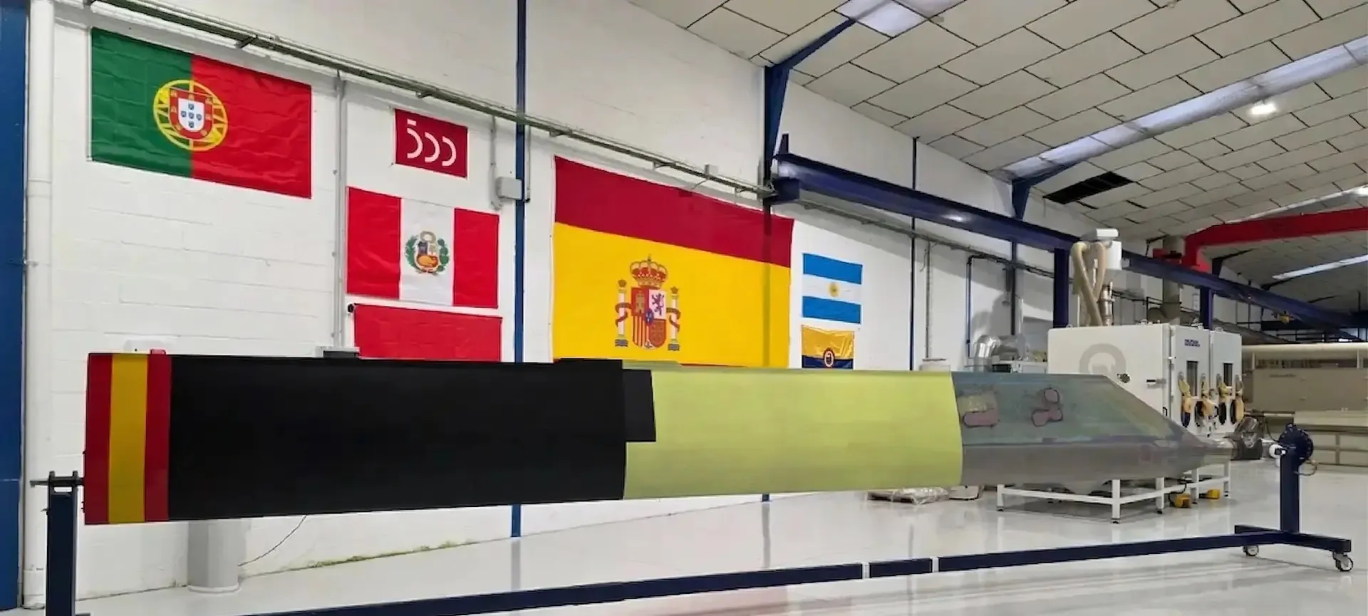 Hélices de aeronave en taller MRO Bessel Aerospace